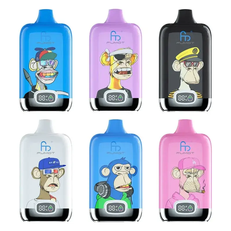 Boîte Numérique Fumot 12000 Bouffées Vape Jetable
