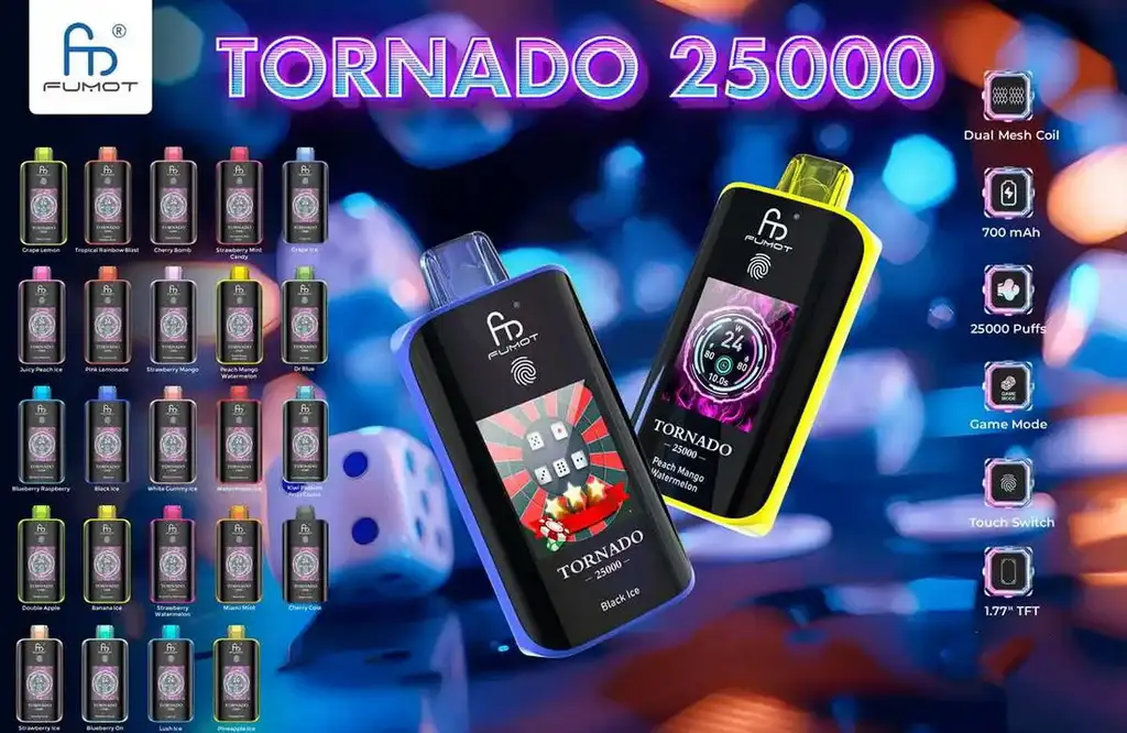 Fumot Vape 25000 Puffs - Vue de Côté