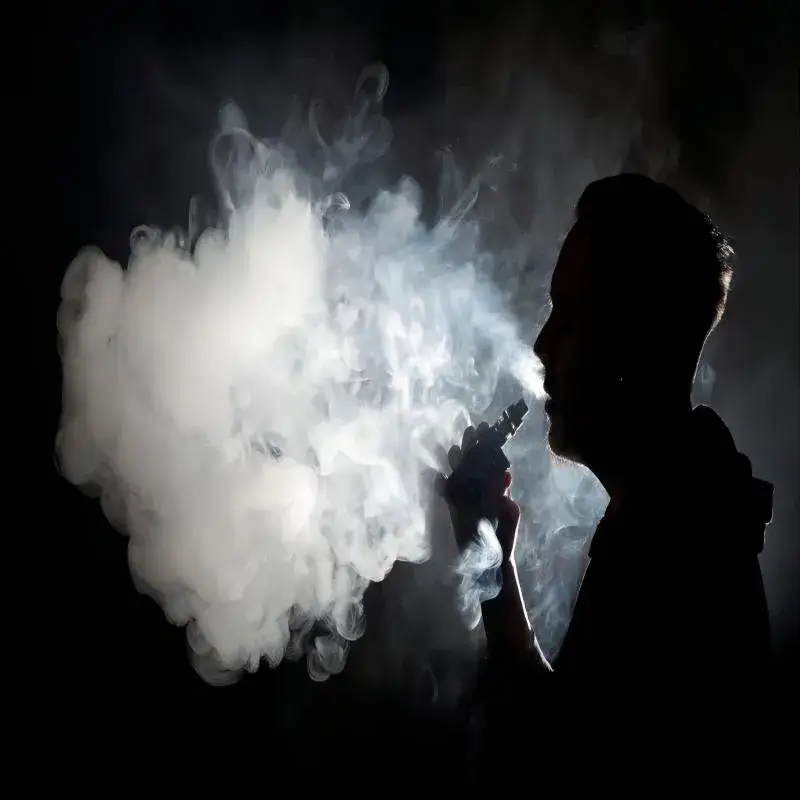Icônes de recyclage et d'élimination de vapes